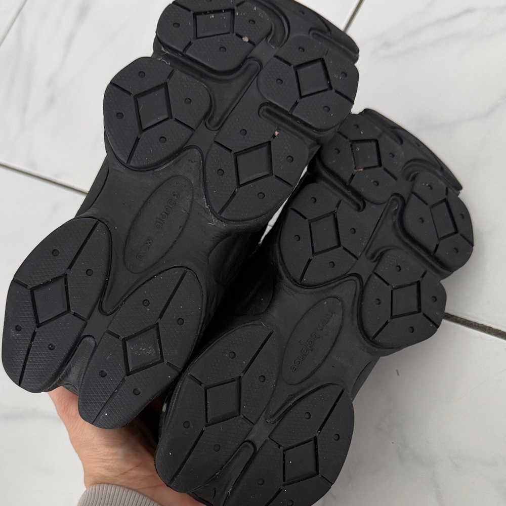 New Balance All-Black Athletic Shoes - Picture 4 of 5